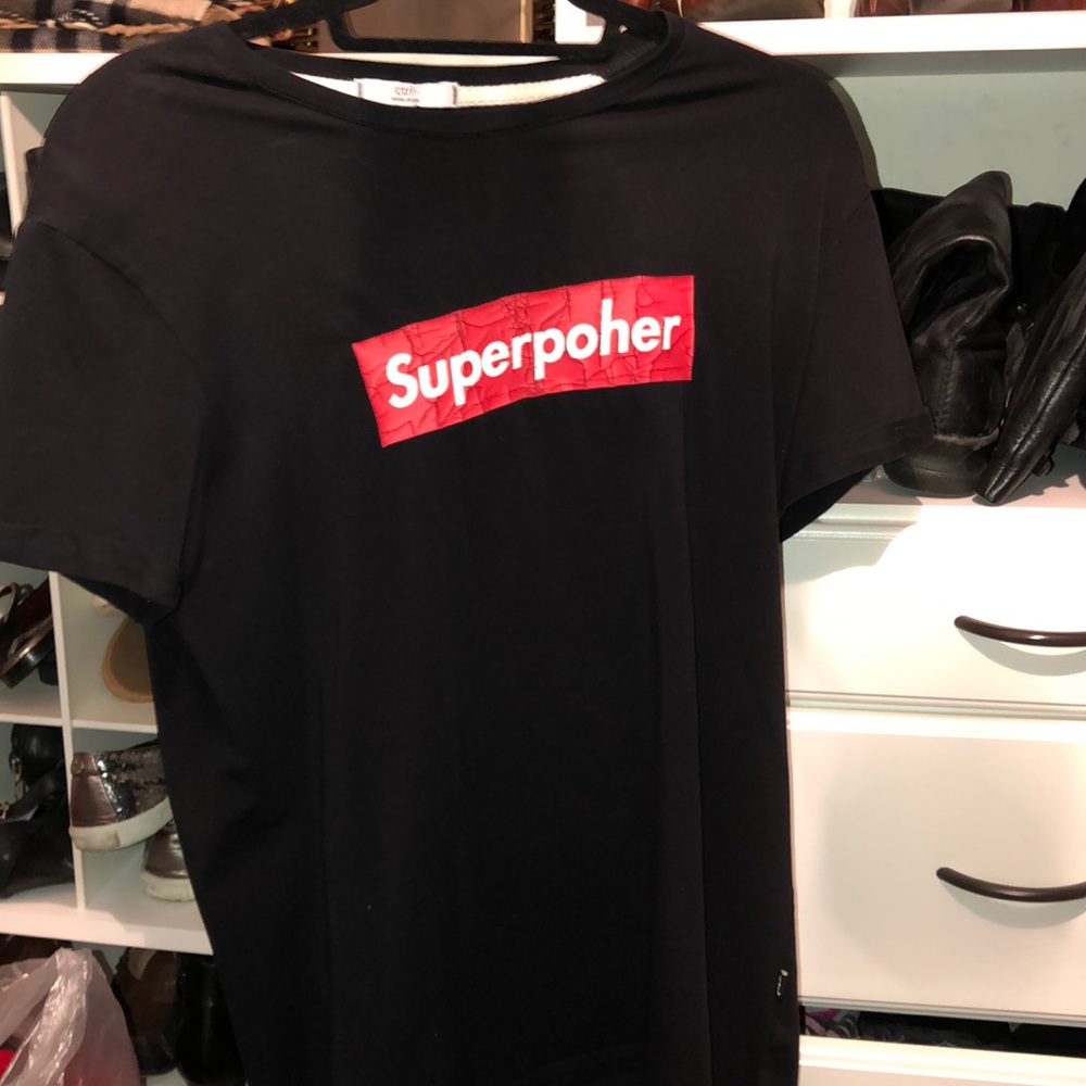 Ctrl superpoher tee shirt size XL